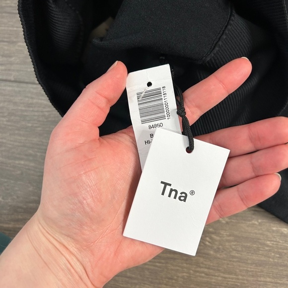 Aritzia Tna Body Atmosphere Hi-Rise Legging 7/8 Seamless High Waist Black XS - Picture 9 of 13